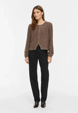 VILA VIPIGGA blød strikcardigan 14116498 Falcon