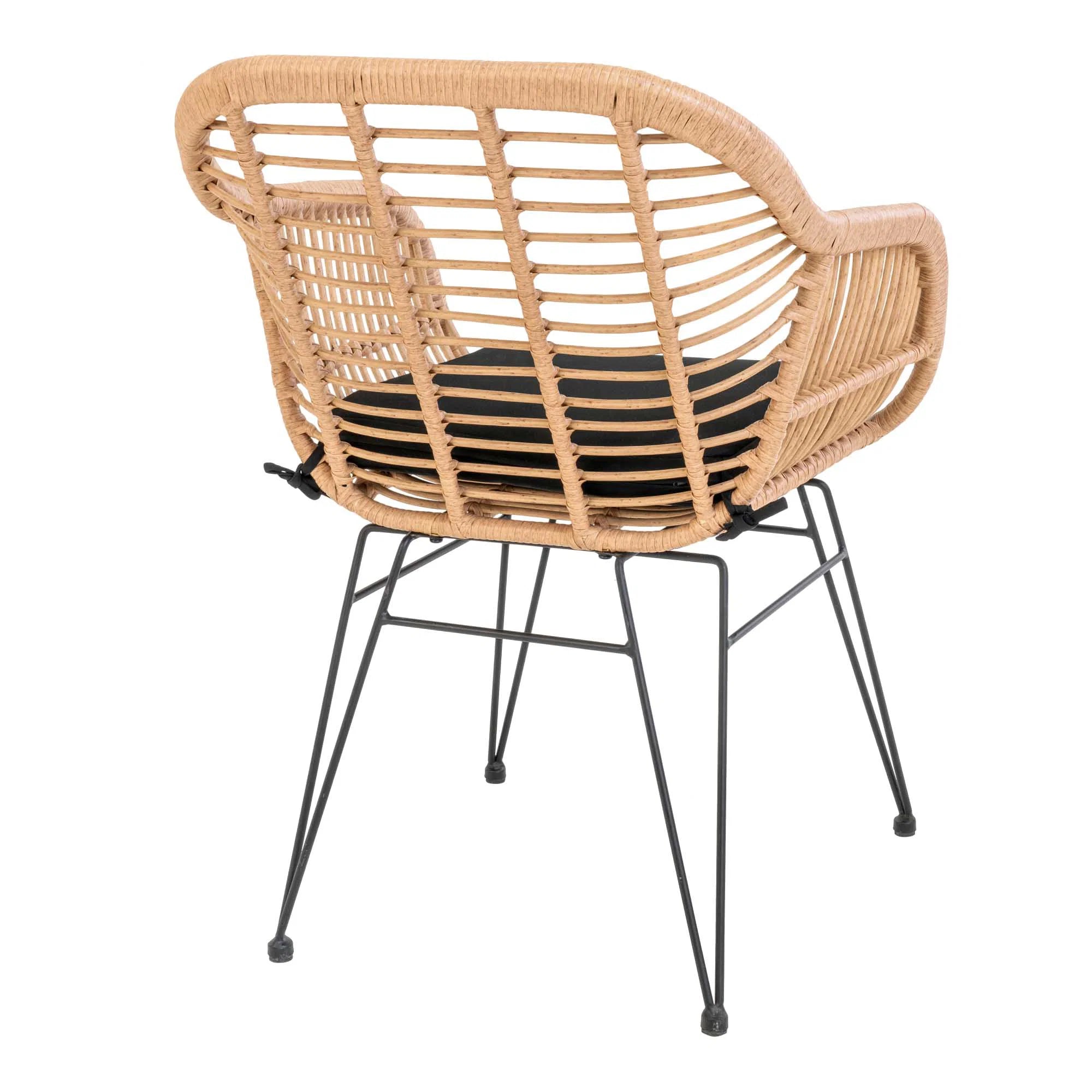 Stol natur polyrattan moderne design