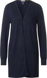 Street One Long Jacket w/Slits stylet over top og jeans