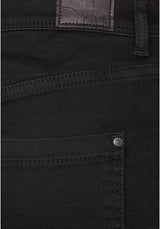 Detalje af sort stretchdenim – BF Denim Jeggings high waist