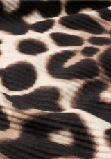 Street One 573176 langt tørklæde med leopardprint