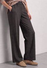 Street One Amalia Needle Bukser 380888 Black Coffee