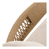 Loungesæt sand natur til altan og have stilrent look