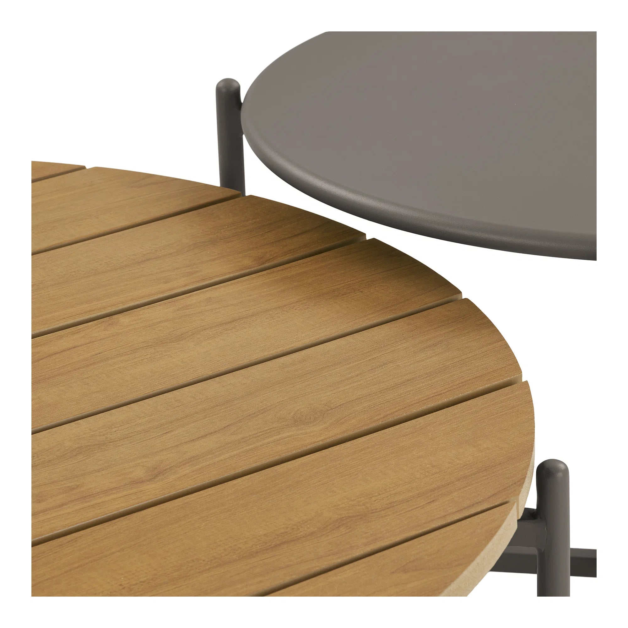 Komplet loungesæt beige sand nordisk stil