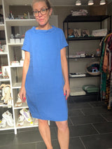 Tamar Dress – Hørkjole med Lommer – Royal Blue – GR Nature