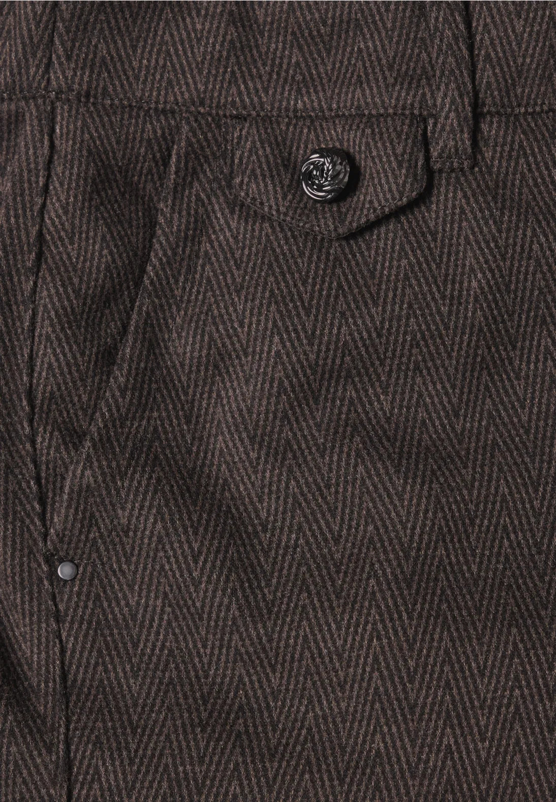 Street One Anouk Chino Black Coffee med stretch