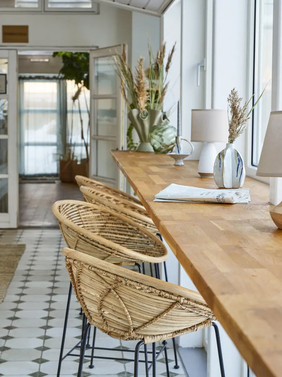 Bloomingville Yonne natur rattan stol 54x52x94 cm
