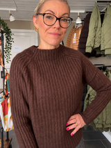 Mansted strik - Yak Zadie - Dark brown
