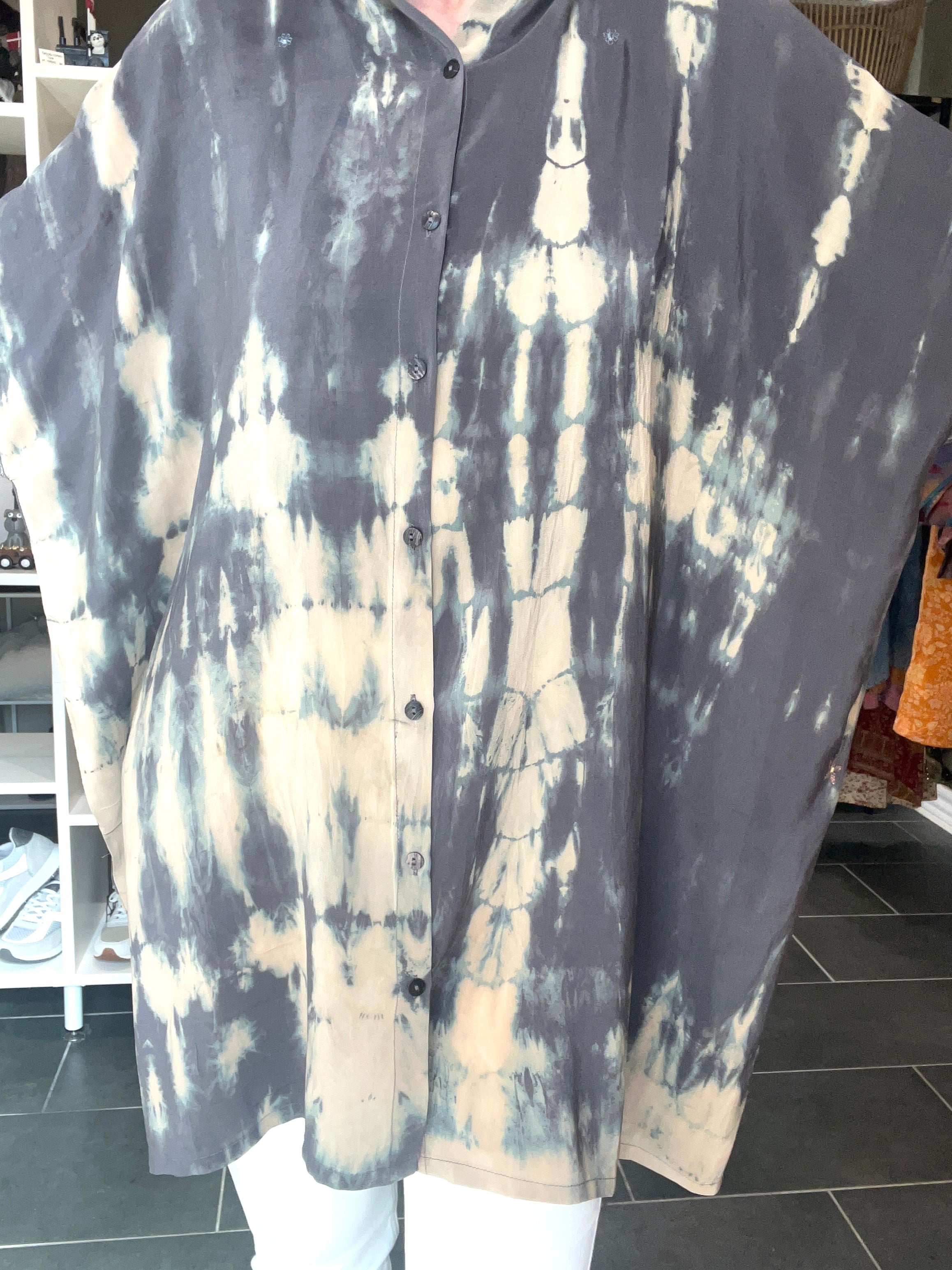 Eksklusiv silk tunika fra Cofur