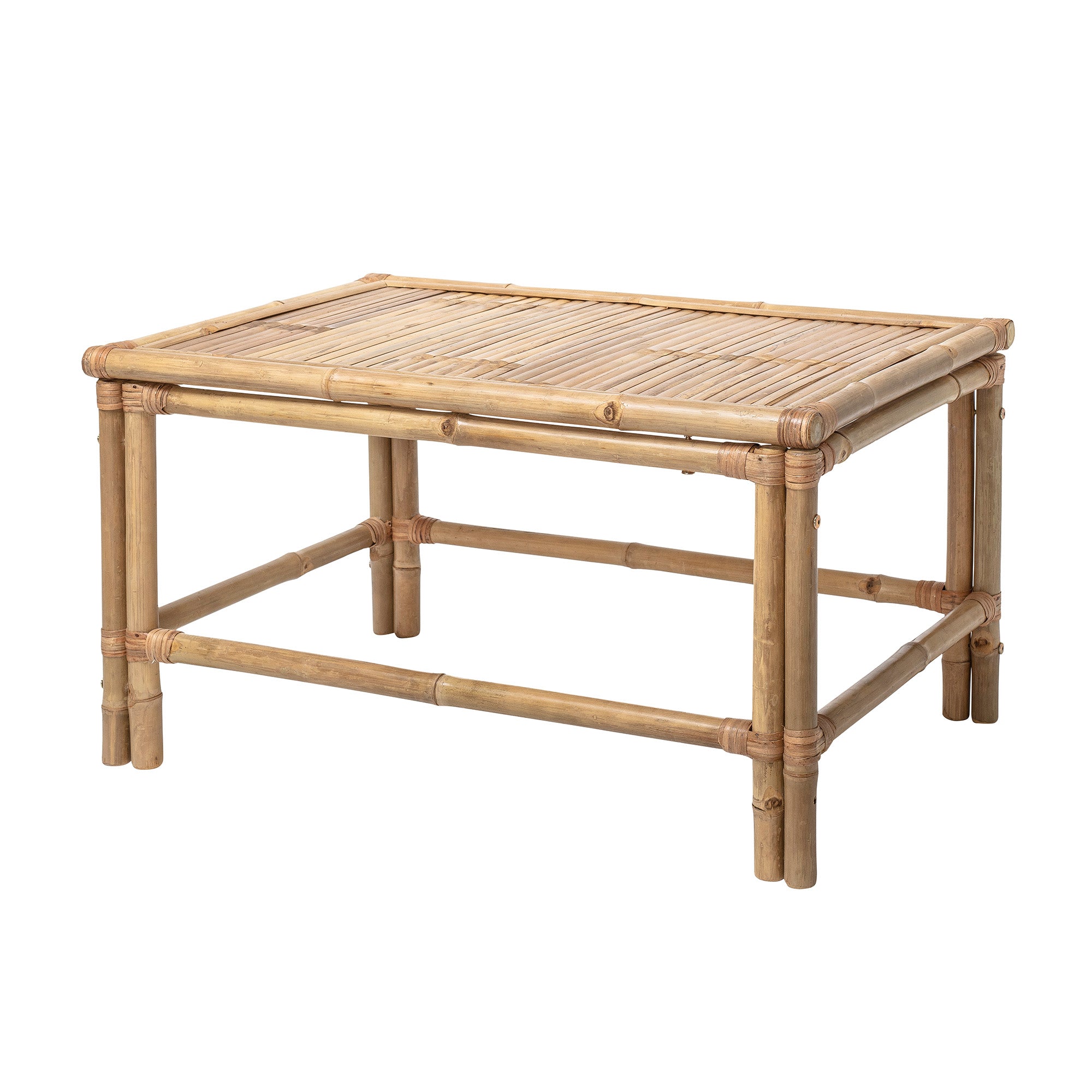 Bloomingville Sole sofabord i bambus – natur, L90 x H50 x B60 cm