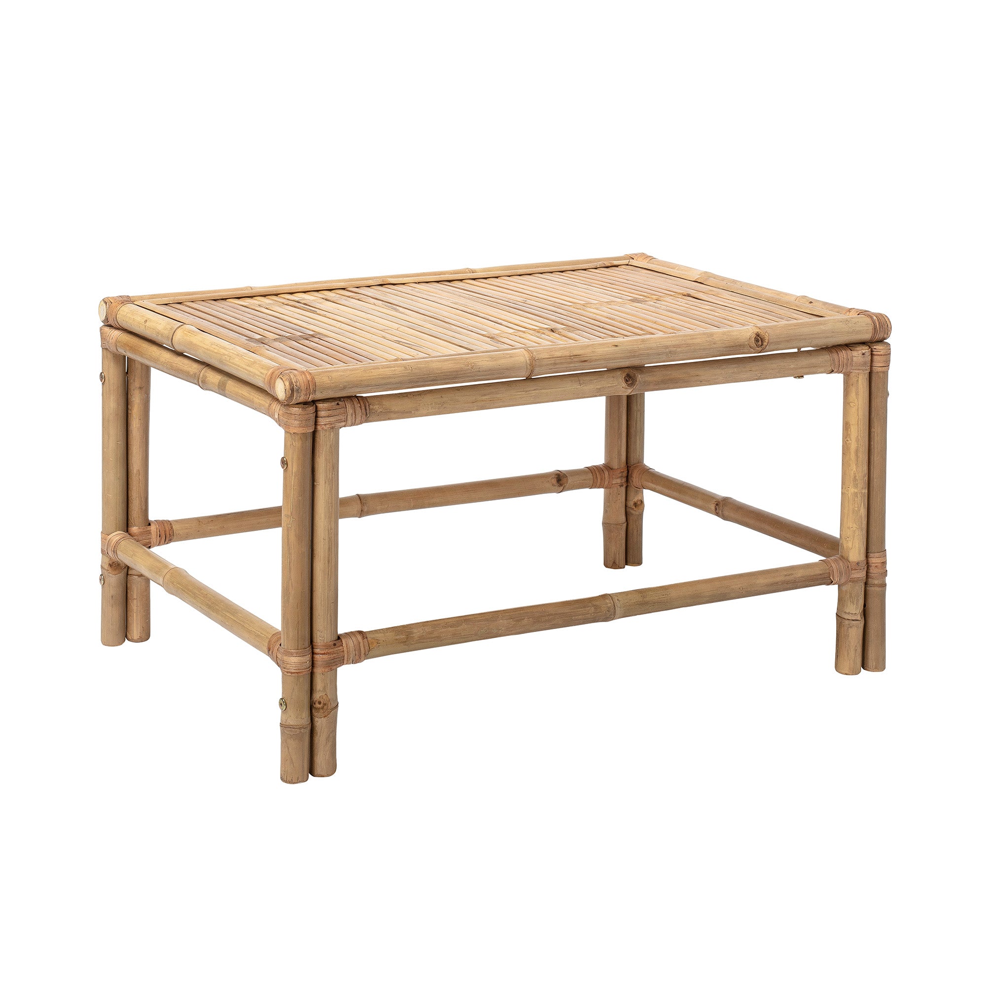 Bloomingville Sole sofabord i bambus – natur, L90 x H50 x B60 cm