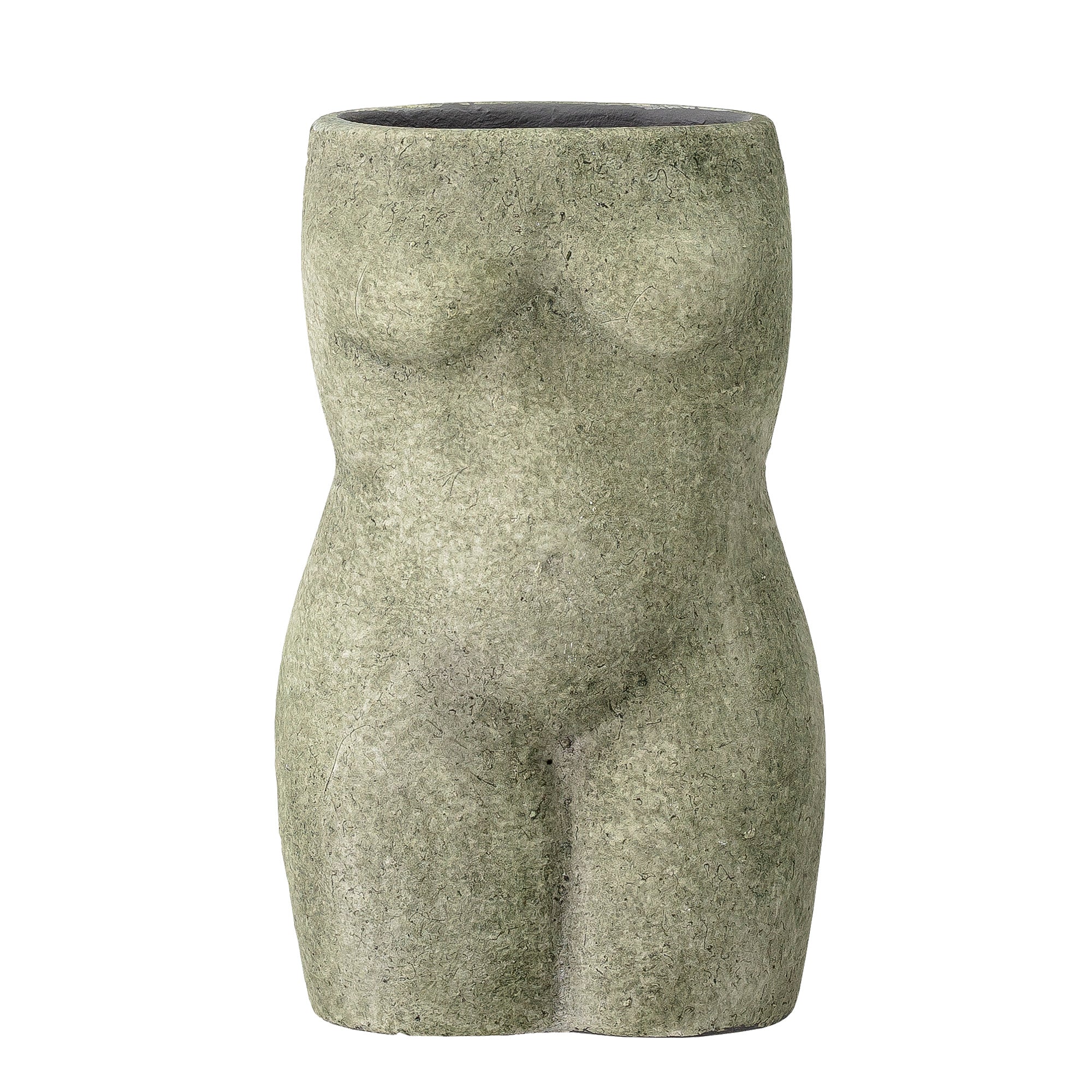 Emeli Deko Vase fra Bloomingville i grøn terrakotta – figur af kvindekroppen (82049565)
