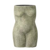 Emeli Deko Vase fra Bloomingville i grøn terrakotta – figur af kvindekroppen (82049565)