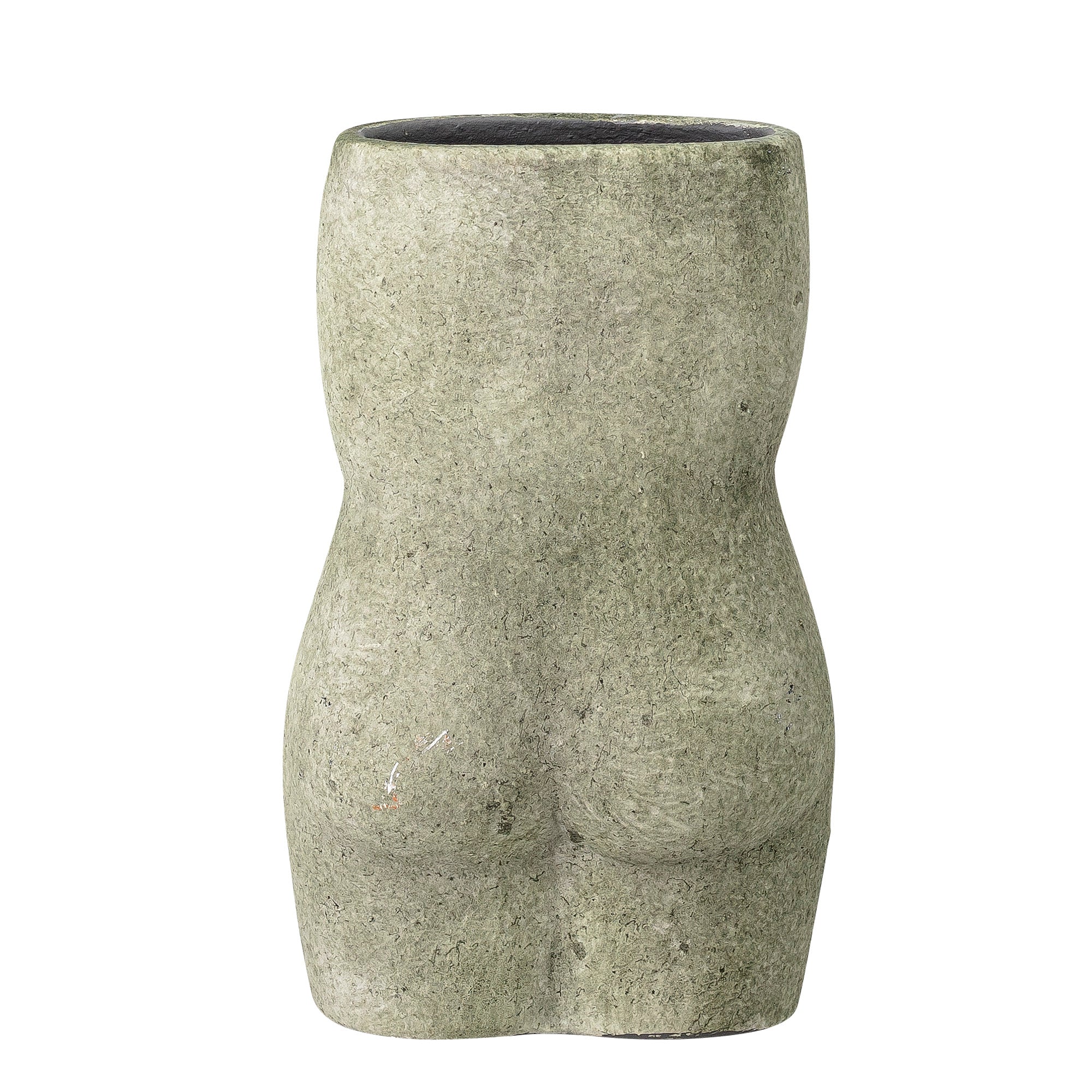 Emeli Deko Vase fra Bloomingville i grøn terrakotta – figur af kvindekroppen (82049565)