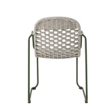 Bloomingville Calana spisebordsstol i grøn med metalstel – 56×82×61 cm