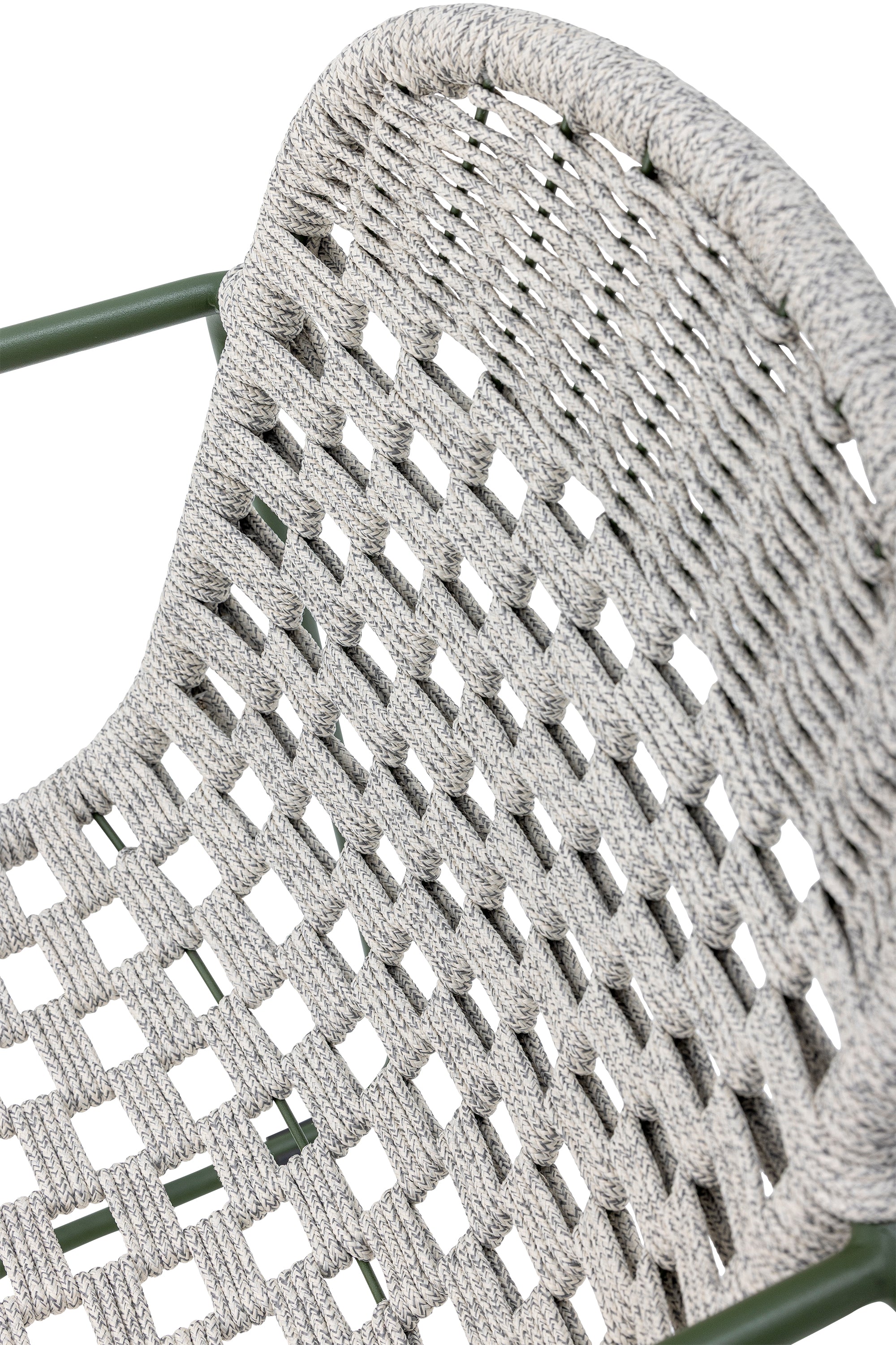 Bloomingville Calana spisebordsstol i grøn med metalstel – 56×82×61 cm