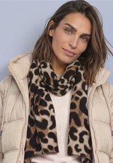 Street One Warm Pleated Leo Longscarf 573176 Smooth Stone Sand