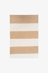 Pina tæppe 140x200 cm i beige/off white fra House Nordic i genanvendt plast