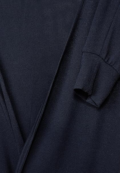 Street One Long Jacket w/Slits stylet over top og jeans