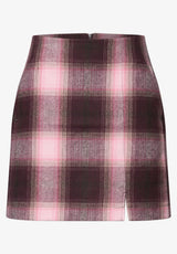 Rustic Rouge Street One nederdel med tern og sidelommer