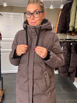 Street One Long Padded JKT 202279 – Auburn Brown