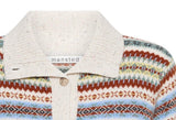 cardigan med krave - strik fra Mansted
