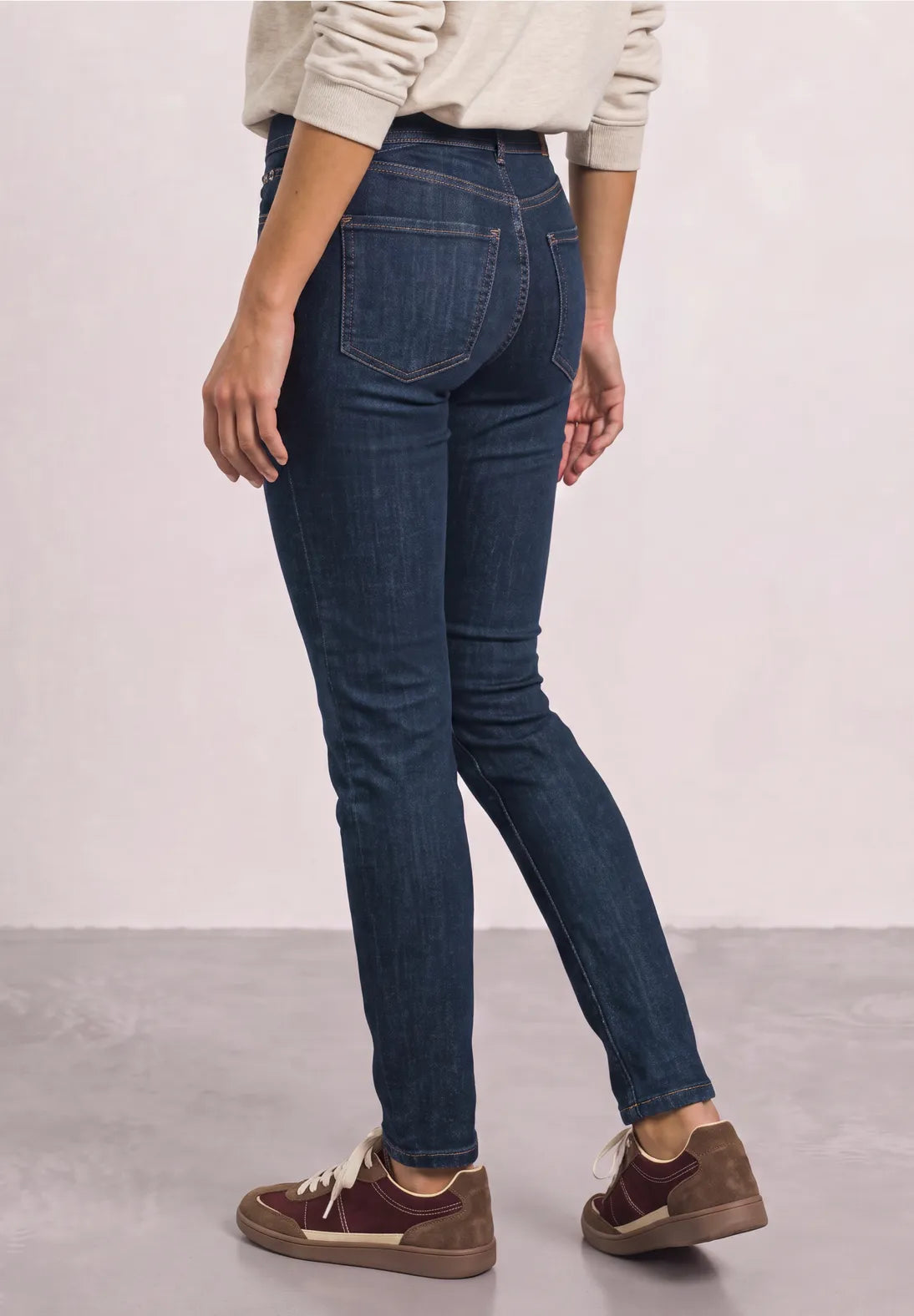 Street One Jane mørkeblå jeans til dame 380900