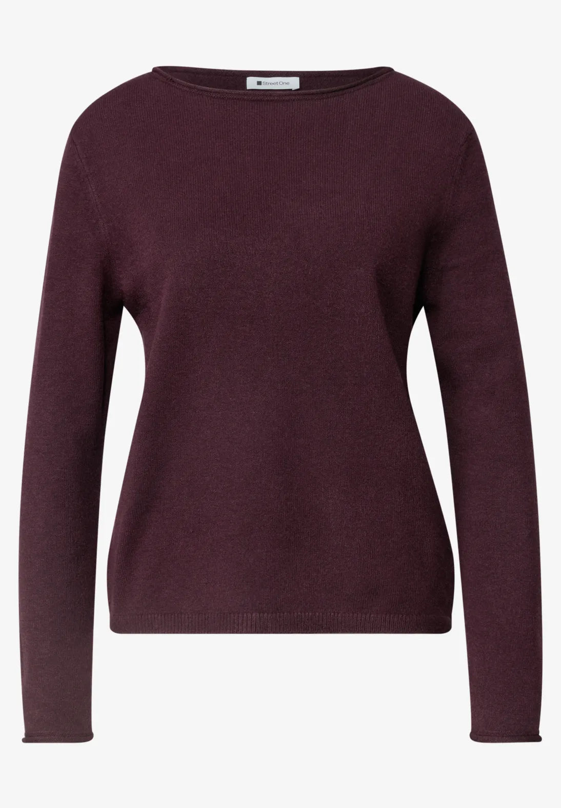 Street One U-Boat Sweater Rustic Rouge til dame