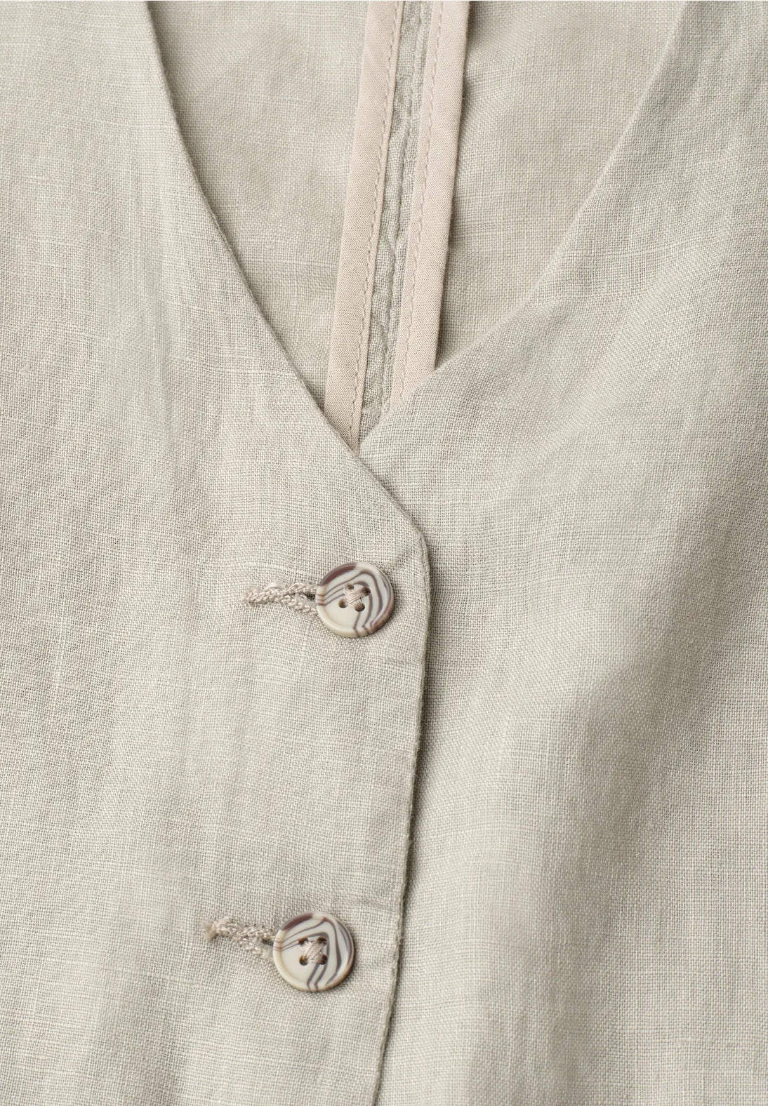 Street One vest i lys farve til layering