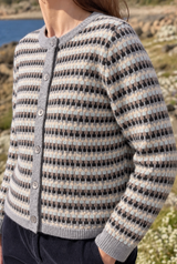 Mansted Yolie Heavy Structure Knit cardigan i merinould