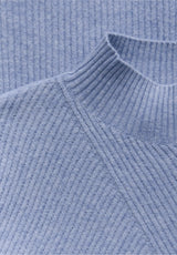 Cosy Structure Sweater fra Street One i blød bomuldsblanding med stretch