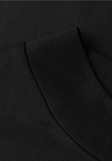 Street One Mesh Turtle Neck Shirt – Black (314279) med mesh-ærmer