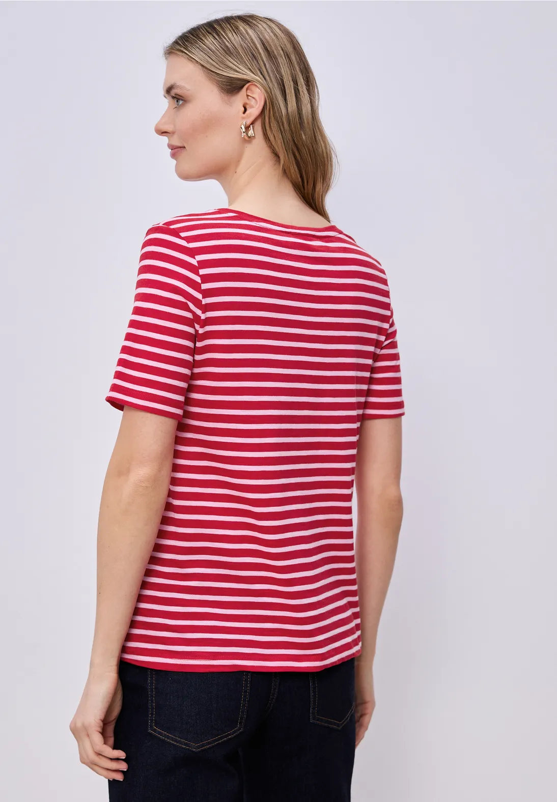 Street One Gerda t-shirt salsa red