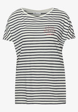 Maritim t-shirt dame fra Street One