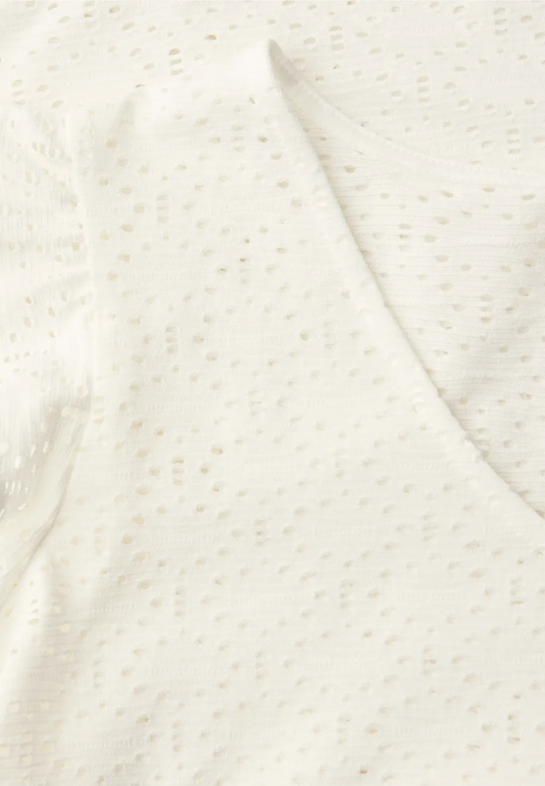 Street One lace top off white med volant feminin top dame