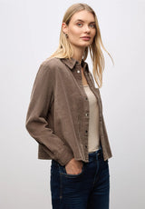 Street One Corduroy Shirtcollar Blouse (346059) – Silk Brown