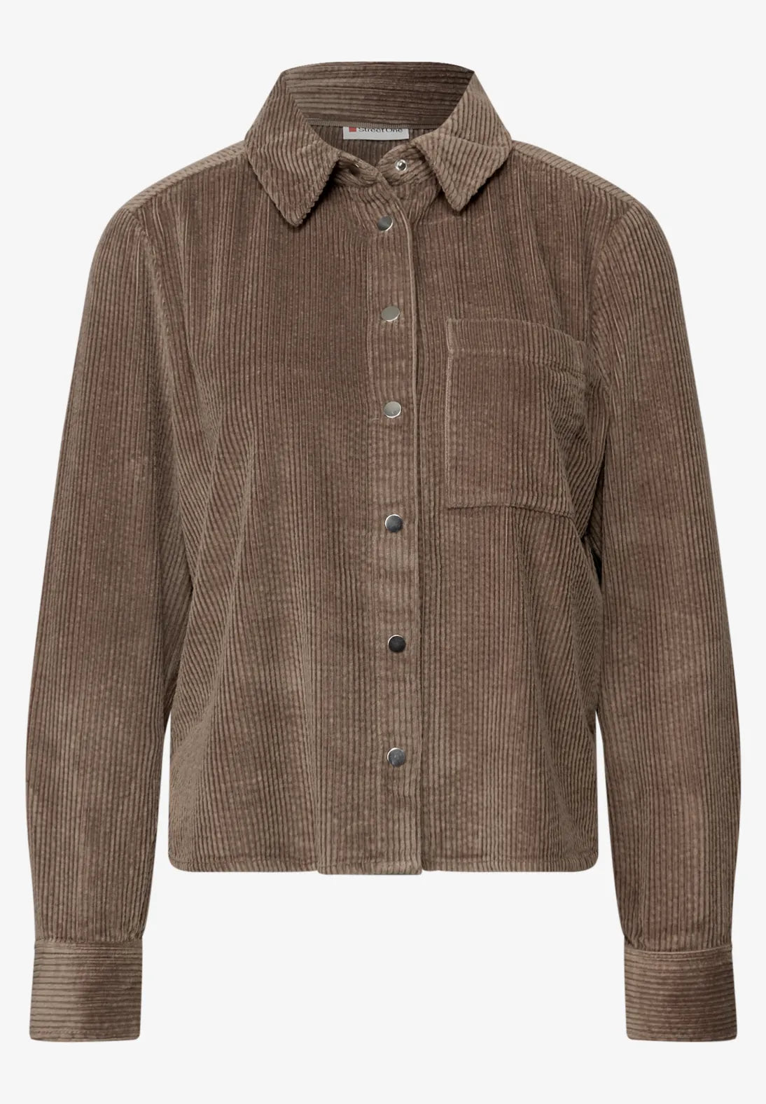Street One Corduroy Shirtcollar Blouse (346059) – Silk Brown