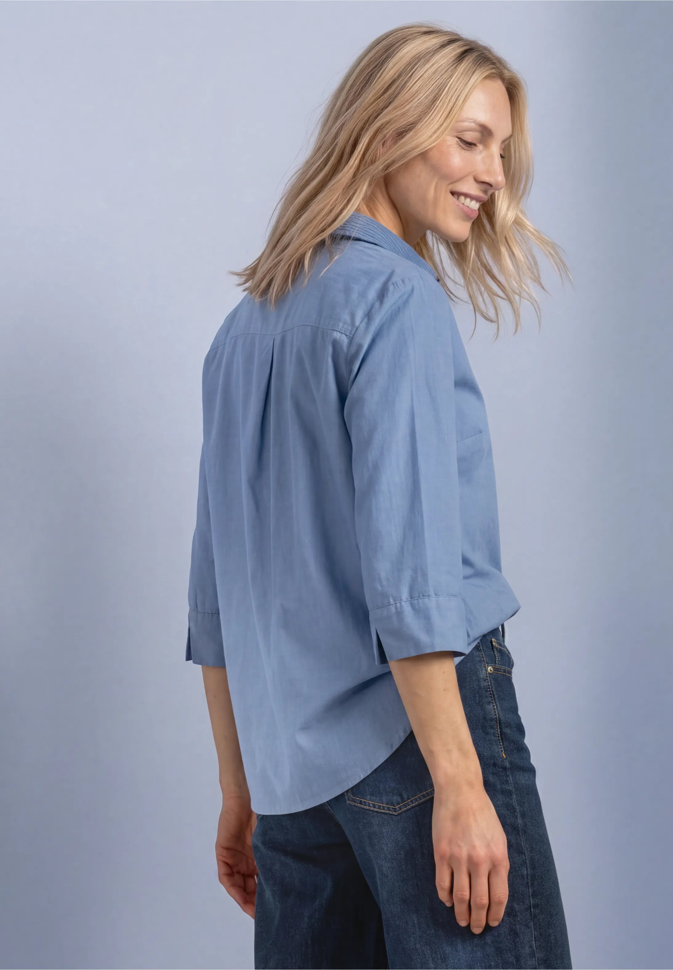 Corduroy Mix Shirtcollar med skjortekrave
