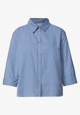Street One skjortebluse med 3/4-ærmer