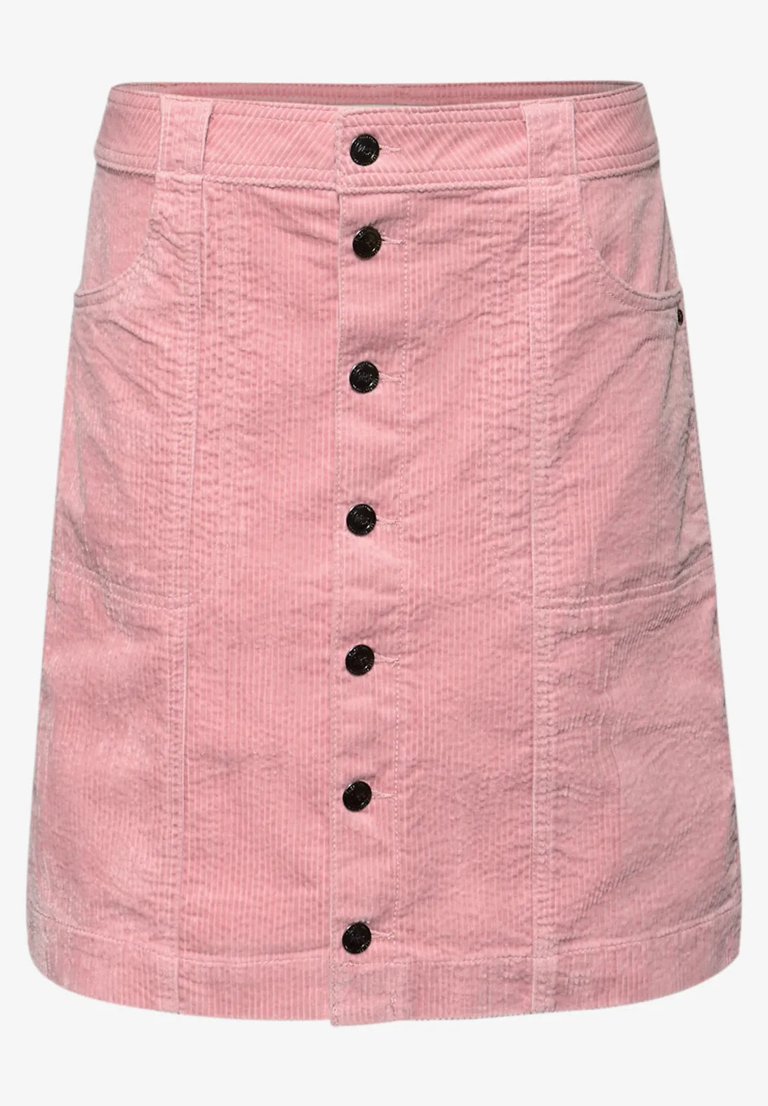 Street One cordnederdel – Powder Pink (361833) med gennemgående knapper