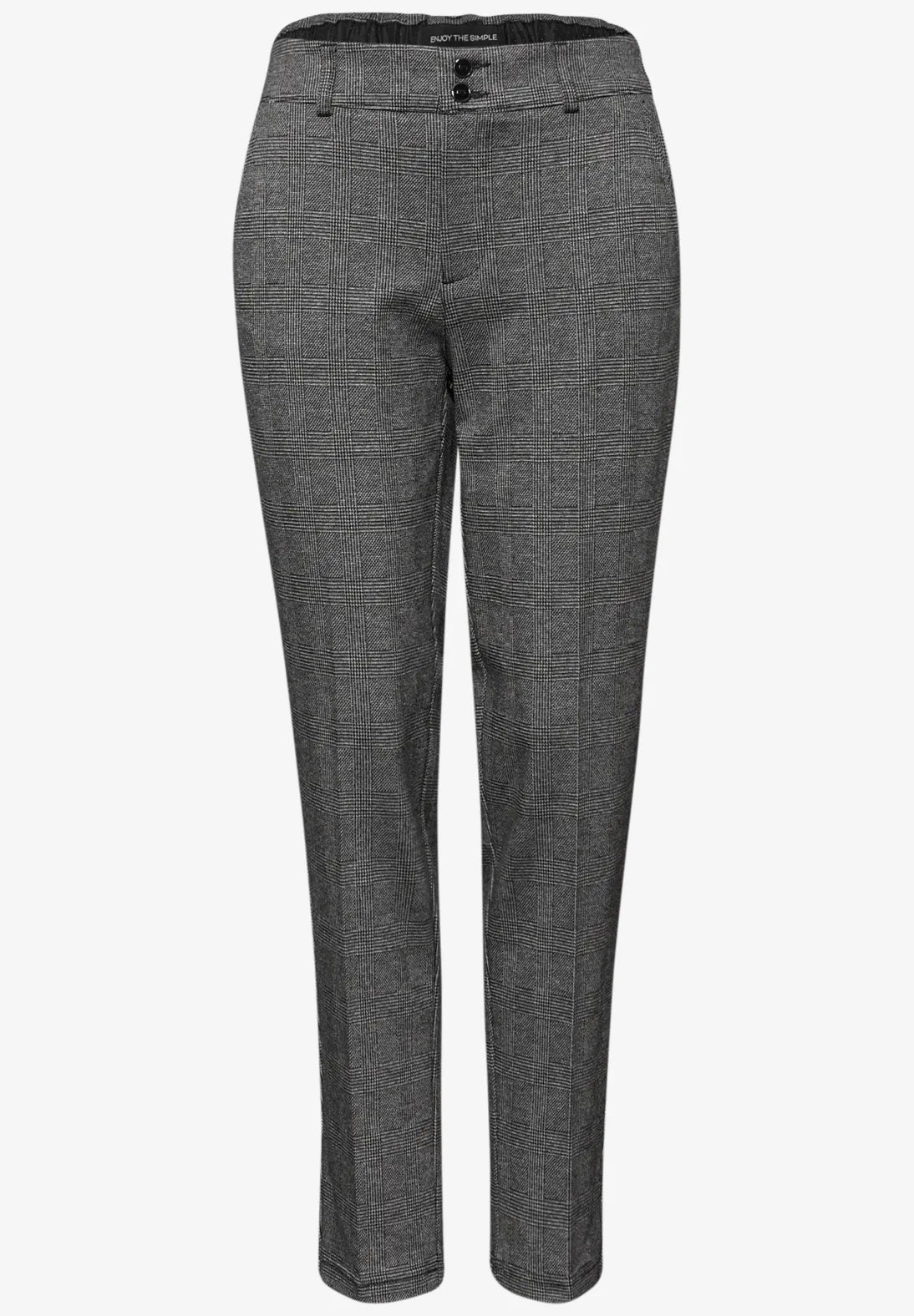 Chino Jacquard Pant 379685 fra Street One