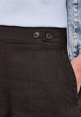 Casual hørbukser dame espresso brown fra Street One