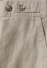 Lette sommerbukser dame timeless beige 100% hør Street One