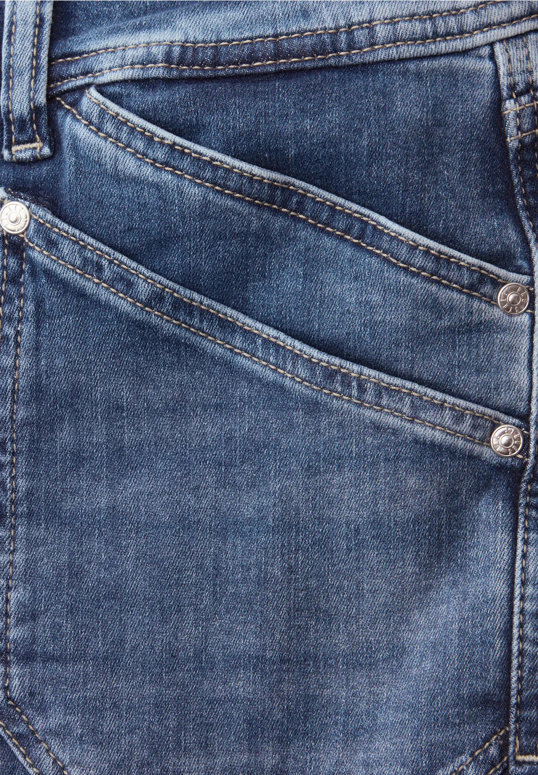 Street One denim 380150 med elastik i taljen