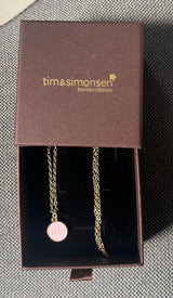 Mom Necklace Color – Halskæde – 18K Guldbelagt – Gold-rose – Tim & Simonsen