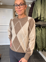 Street One Cosy Sweater 303970 – Sanded Amber Melange