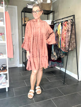 Cofur City Dress i genanvendt sari silke