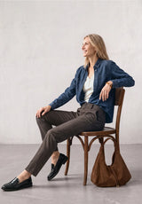 Black Coffee Anouk Chino med Slim Leg fra Street One