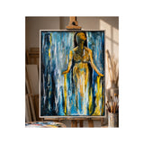 Maleri - "Azul" - Akryl på lærred