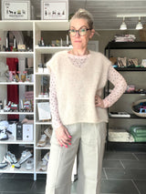 Bjoerk Strikvest – Latte fra Black Colour
